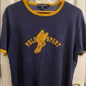 VINTAGE Polo Sport Ringer T Shirt